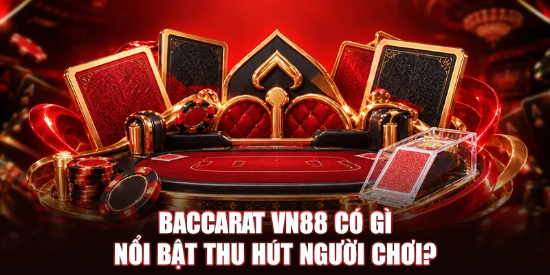 Baccarat VN88 có gì nổi bật thu hút người chơi?