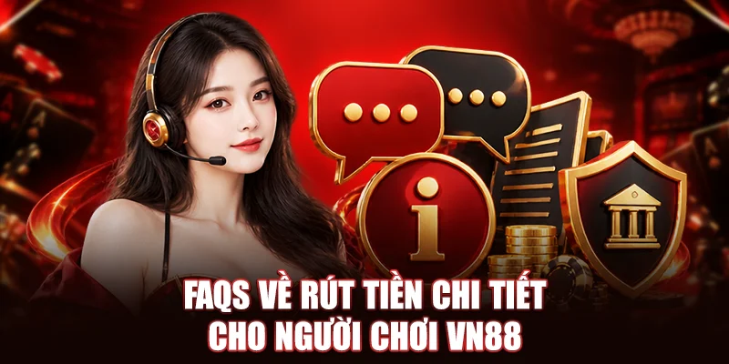 FAQs về rút tiền chi tiết cho người chơi VN88